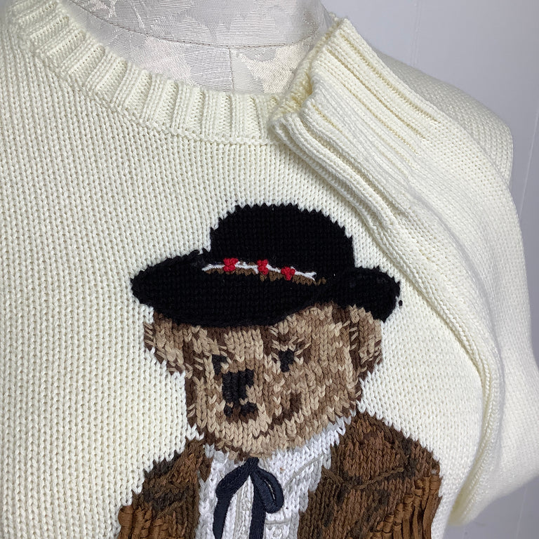 Cowboy Teddy Sweater