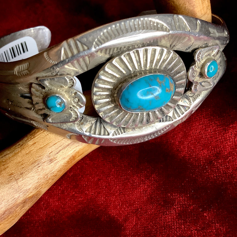Turquoise Thunderbird Cuff