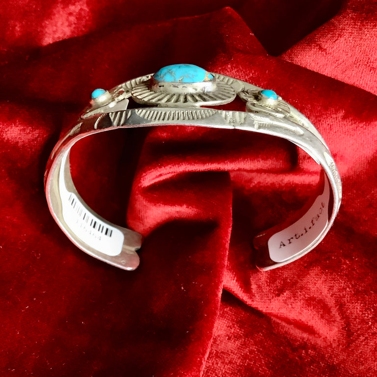 Turquoise Thunderbird Cuff