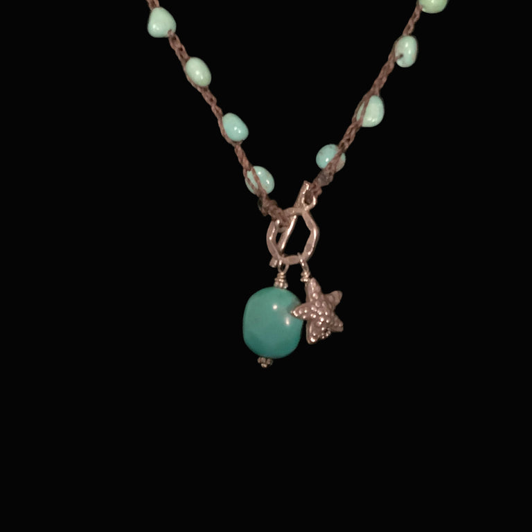 Turquoise Bead Necklace