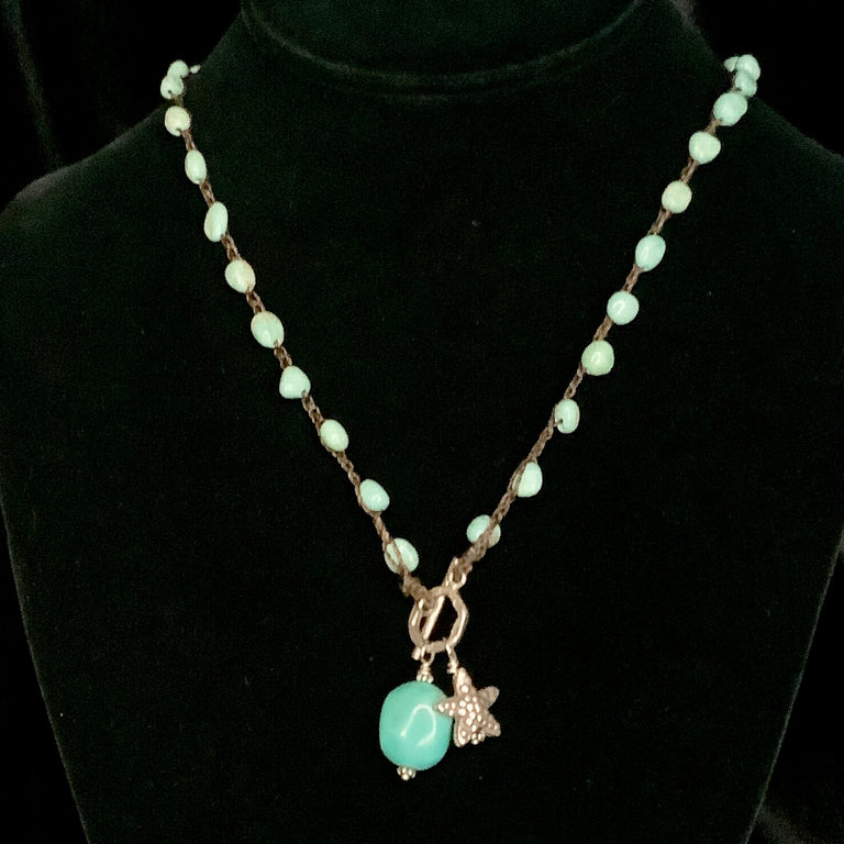 Turquoise Bead Necklace