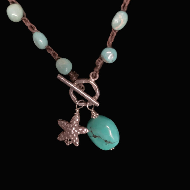 Turquoise Bead Necklace