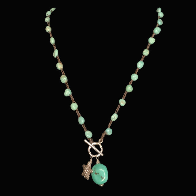 Turquoise Bead Necklace