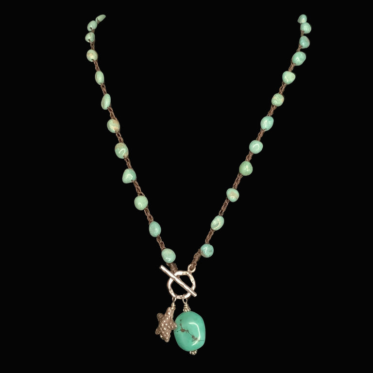 Turquoise Bead Necklace