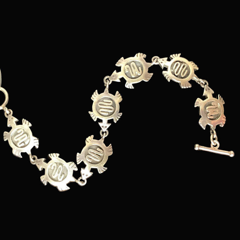 Silver Turtle Bracelet
