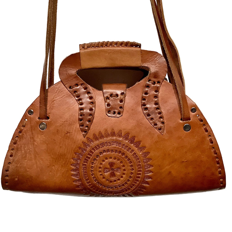 Vintage Leather Crossbody