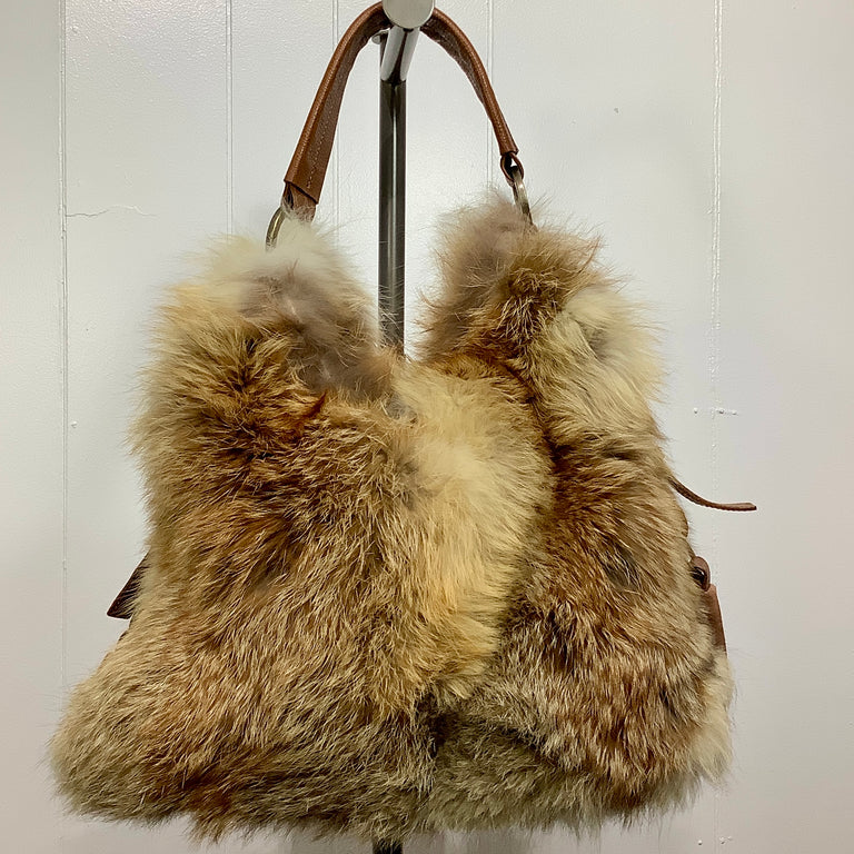 Adrienne Vittadini Fur Bag