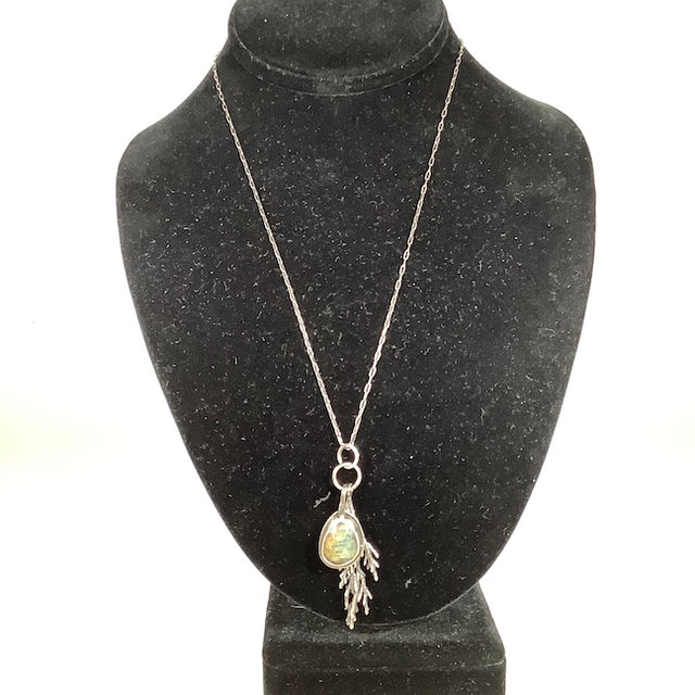 April Ottey Labradorite & Sterling Silver Necklace