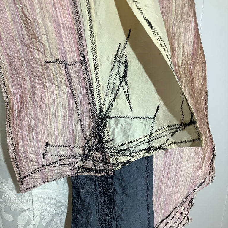 Patchwork Silk Scarf