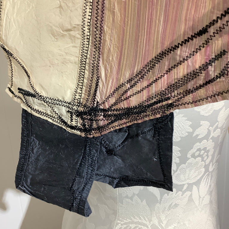 Patchwork Silk Scarf