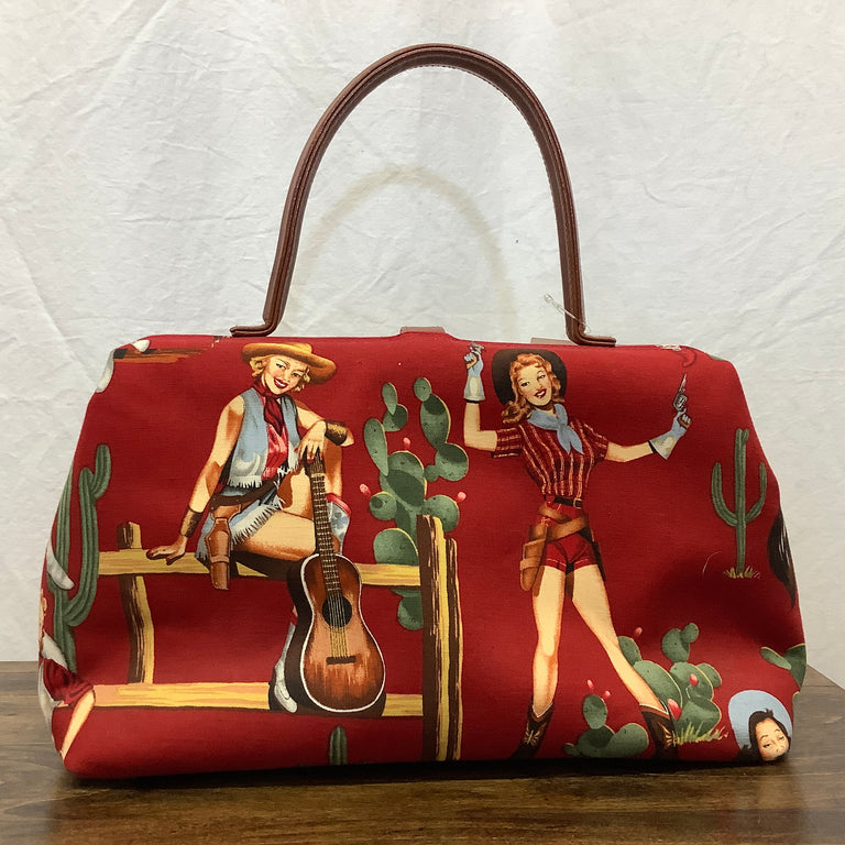 Pinup Cowgirl Purse 