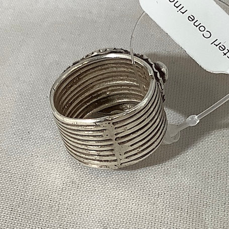 Sterling Silver Cone Ring