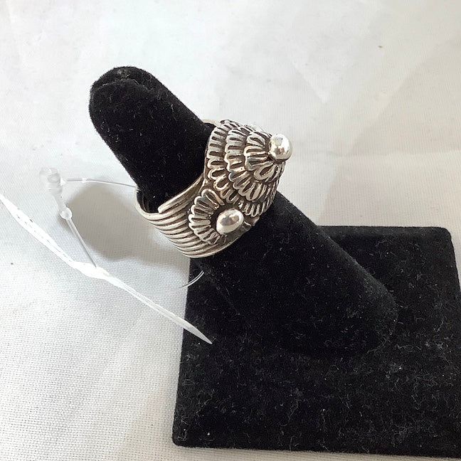 Sterling Silver Cone Ring