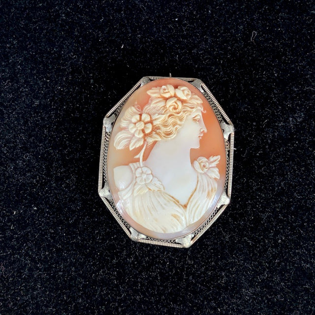 Vintage Cameo Brooch